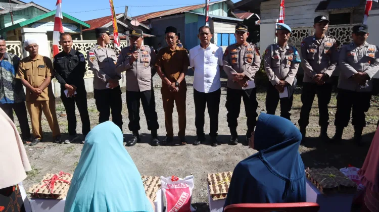 Menguatkan Kepedulian, Polres Aceh Tengah Berbagi Kebahagiaan dengan Warga Paya Beke melalui Jumat Berkah