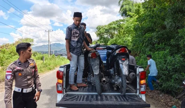 Respons Cepat Laporan Warga, Satlantas Polres Aceh Tengah Tertibkan Balap Liar di Mendale Kecamatan Kebayakan