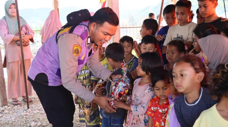 Jumat Barokah, Polres Aceh Tengah Kembali Gelar Bakti Sosial dan Bakti Kesehatan untuk Warga Korban Kebakaran di Jagong Jeget