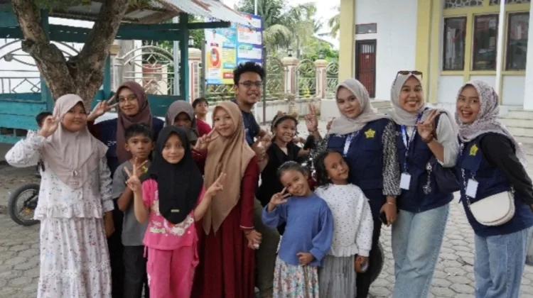 Mahasiswa KKN Universitas Syiah Kuala Gelar Edukasi Kepemimpinan dan Public Speaking bagi Anak-anak di Pidie Jaya