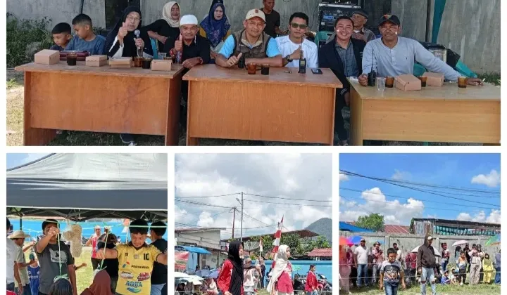 *Meriahkan HUT RI ke-81, Pemuda Kampung Pinangan Gelar Aneka Perlombaan*