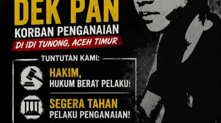 Tuntut Hakim Perintahkan Tahan Pelaku dan Hukum Berat Penganiaya Dek Pan