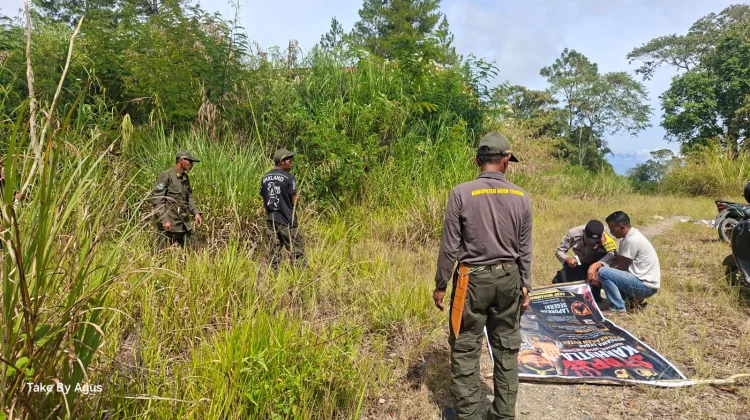 Cegah Karhutla, Polres Aceh Tengah Perkuat Sosialisasi hingga Pasang Spanduk